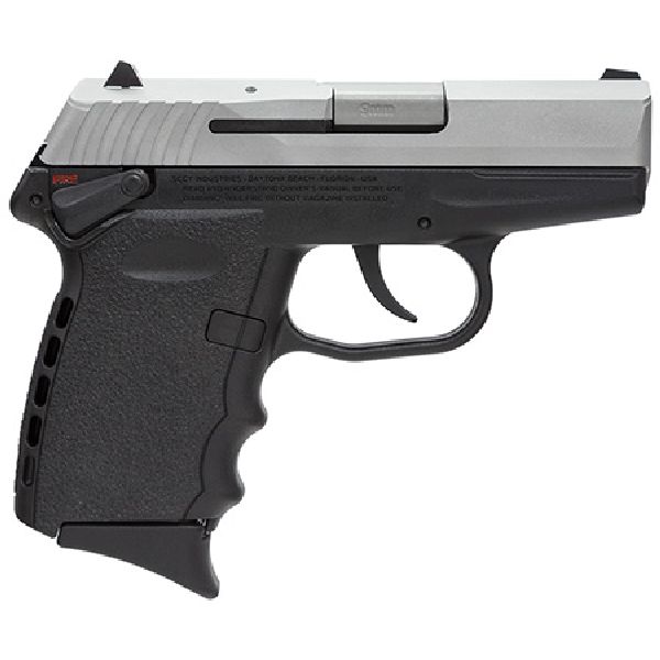 SCCY CPX-2TT Gen 2 DAO 9mm 3.1" 10+1 Stainless Slide