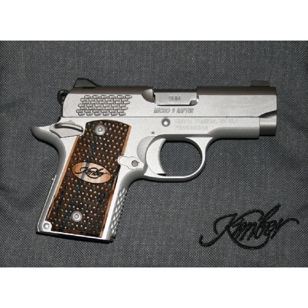 Kimber Micro 9 Stainless Raptor 9mm 3.15" Barrel 6+1 Rds